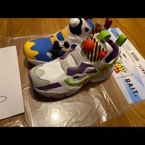 Reebok Instapump Toy Story x Bait Collab Size 5